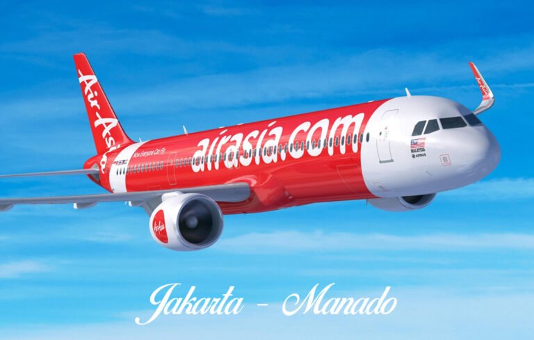 airasia rute jakarta manado
