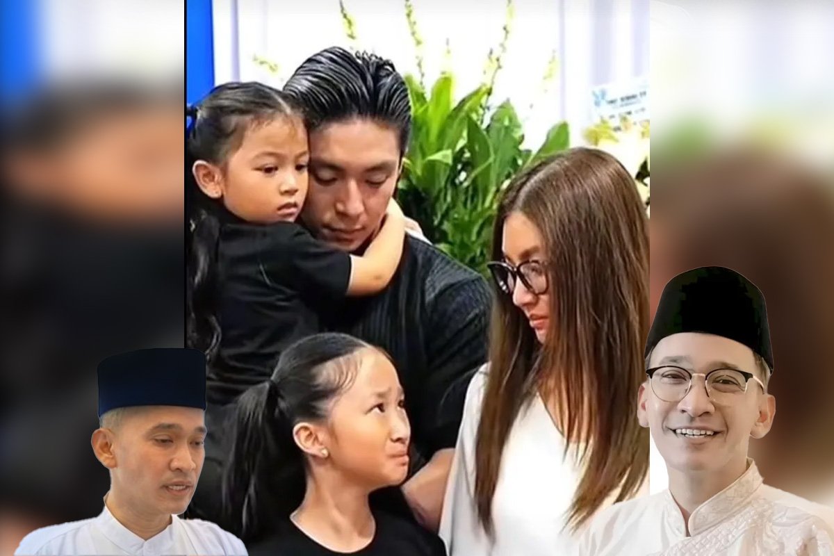 giorgio antonio gendong anak ruben onsu dan sarwendah