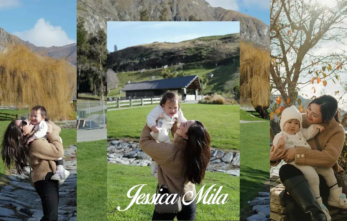 jessica mila liburan