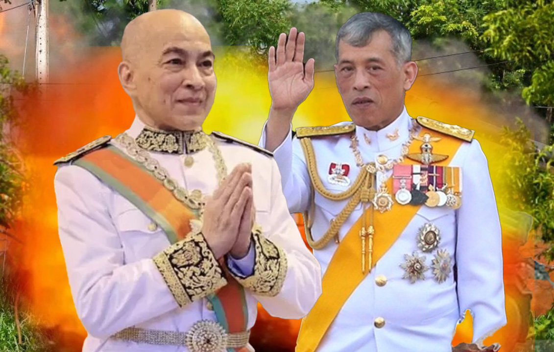 raja kamboja dan raja thailand