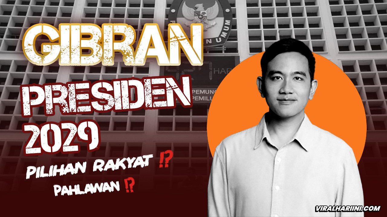 Peluang Gibran Rakabuming Jadi Presiden 2029