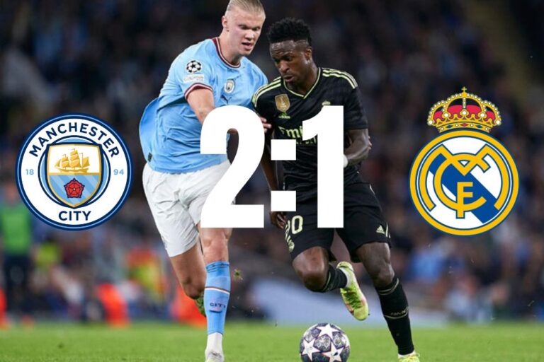 Real Madrid Rumahkan Manchester City 2-1 Mimpi Fans City Kembali Hancur di Eropa