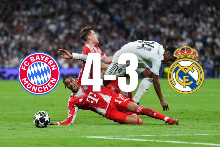 Real Madrid Dikasih Paham Bayern Munchen 4-3 di UCL