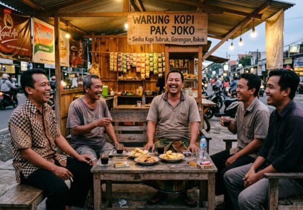 Apa Topik Obrolan Laki-Laki Saat Nongkrong di Warkop?